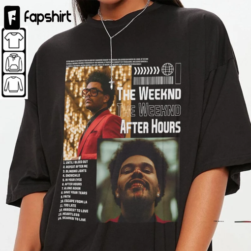 The Weeknd After Hours New Album Vintage Bootleg Inspired Shirt, The Weeknd Graphic Unisex, New Album Singer Music 2023 Hoodie T-Shirt