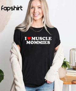 I Love Muscle Mommies Sweatshirt, I Heart…