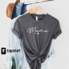 Baseball Mama – Tee Ball Mom – Raglan Sleeve Crewneck Sweatshirt – Chain Stitched Hand Embroidery