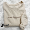 Gigi Sweatshirt! Grandma, Nona, Nana White Sweatshirt Hand Embroidered Custom