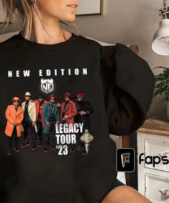 New Edition Band Retro Shirt, Legacy Tour…