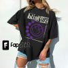 Blin-k Smi-ley Fa-ce 182 T-Shirt Bl-ink Rock Band Graphic 182 Sweatshirt Bli-nk Tour Rock Music B-link Gift 182 For Him Her