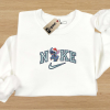 Football Team Embroidered Crewneck, Football Embroidered Crewneck, Best USA Football Team Embroidered Sweatshirt