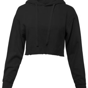 Cropped Hooded Sweatshirt