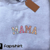 Mom Life Embroidered Sweatshirt, Mother Day Brand Embroidered Sweatshirt, Mother Day Embroidered Crewneck/Sweatet