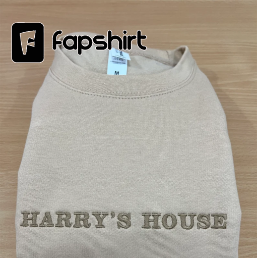 Harry’s House Embroidered Sweatshirt/ T-Shirt/ Hoodie