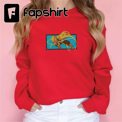 Demo.n Slay.er Anime Embroidered Sweatshirt, Zenit.su Anime Embroidered Sweatshirt, Anime Embroidered Anime Design For Shirt, Anime Gift