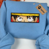 Pikac.hu Embroidered Shirt, Anime Embroidered Sweatshirt, Poke.mon Brand Embroidered Sweatshirt, Vintage Embroidered Sweatshirt, Anime Gift