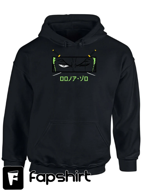 Anime Inspired – Blackout Pirate Hunter Embroidered Hoodie