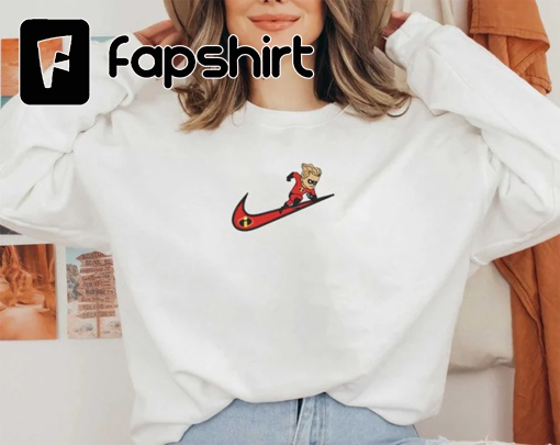 brand Embroidered Crewneck, Custom Brand Embroidered Sweatshirts, Embroidered Sweatshirts, Custom Cartoon Brand Sweatshirt