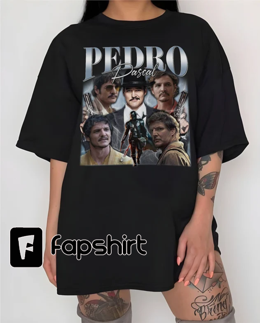 Pedro Pascal Shirt | Limited Pedro Pascal Vintage Shirt | Agent Whiskey Pedro Pascal Shirt | Joel Miller, Javier Peña