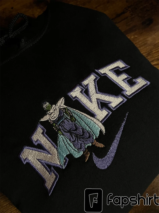 Anime Embroidered Hoodie