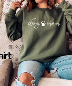 DOG MOM Sweatshirt, Dog Mom Sweatshirt, Dog…