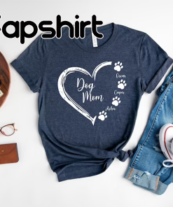 Custom Dog Mom Shirt, Dog Mom Shirt…