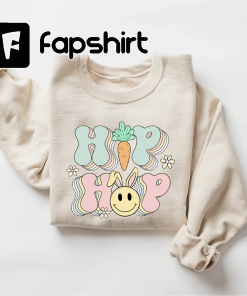 Hip Hop Easter Bunny Sweatshirt, Funny Easter…