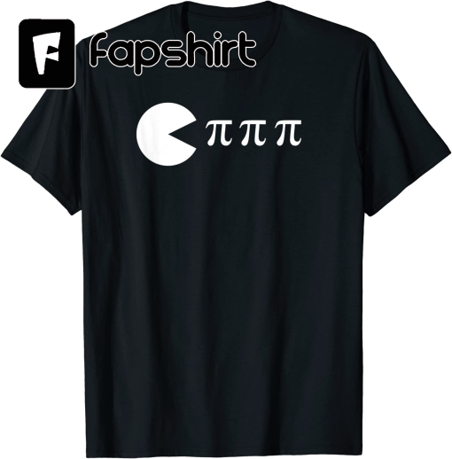 Funny Pi Day Math Science Ate Pi Symbol T-Shirt