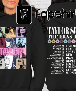 The Eras Tour Shirt, 2 Side Taylor’s…