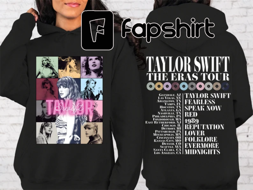 The Eras Tour Shirt, 2 Side Taylor’s Version T-Shirt, The Eras Tour 2023 Shirt, Swiftie Fan, Taylor The Eras Tour Shirt