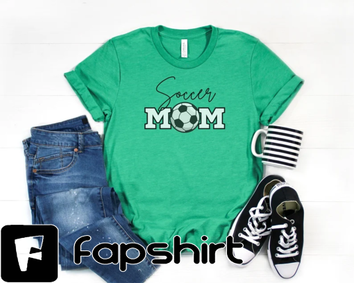 Soccer Mom Shirt for Mom, Soccer Mom T-shirt for Her, Cute Soccer Mom Shirt, Soccer Shirt, Sports Mom Shirt, Soccer Mom Life, Game Day Shirt