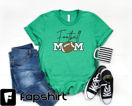 Football Mom Shirt for Mom, Football Mom T-shirt for Women, Cute Football Mom Shirt, Sports Mom Shirt, Football Mom Life, Game Day Shirt