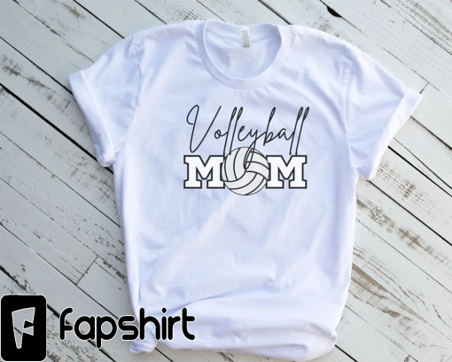 Volleyball Mom Shirt for Mom, Volleyball Mom T-shirt, Cute Volleyball Mom Shirt, Volleyball Shirt, Sports Mom Shirt, Volleyball Mom Life