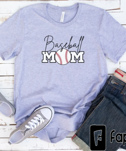 Baseball Mom Shirt for Mom, Baseball Mom…