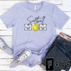 Custom Softball Mom Shirt, Mom Softball Tee, Softball Top for Mom, Softball Season Shirt, Sports Mom Tee, Softball Game Shirt