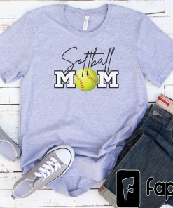 Softball Mom Shirt for Mom, Softball Mom…