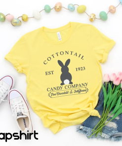 Cottontail Candy Company Easter Shirt,Easter Shirt For…