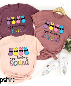 Egg Hunting Squad Easter Shirt, Easter Bunny…