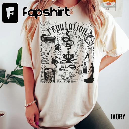 Reputation Shirt Reputation Comfort Colors T shirt Reputation Merch Sister Daughter Mom Gift Idea Teen T shirt Reputation Concert Tee