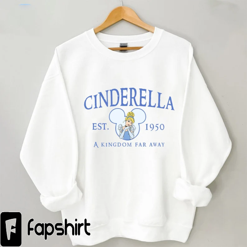 Disney Princess Sweatshirt, Disney Princess Shirt, Disney Character Shirt, Disney Trip Shirt, Disney Belle, Cinderella, Jasmine