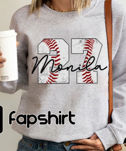 Baseball Mom Shirt, Custom Baseball Number Shirt,…