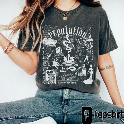 Reputation Shirt Reputation Comfort Colors T shirt Reputation Merch Sister Daughter Mom Gift Idea Teen T shirt Reputation Concert Tee