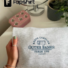 Outer Banks embroidered sweatshirt, Gift for her, OBX Crew, Outer Banks Netflix, Pogue Life crewneck, Turtle Gift, North Carolina