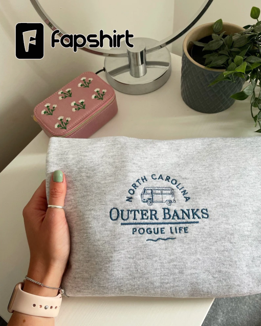 Pogue Life Outer Banks Embroidered Sweatshirt