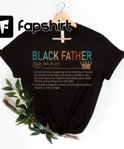 Black Father Classic T-Shirt New Dad Shirt…