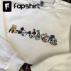 Mickey Crewneck Sweatshirt – Disney Sweater – Mickey Sweater – Mickey Letters Crewneck