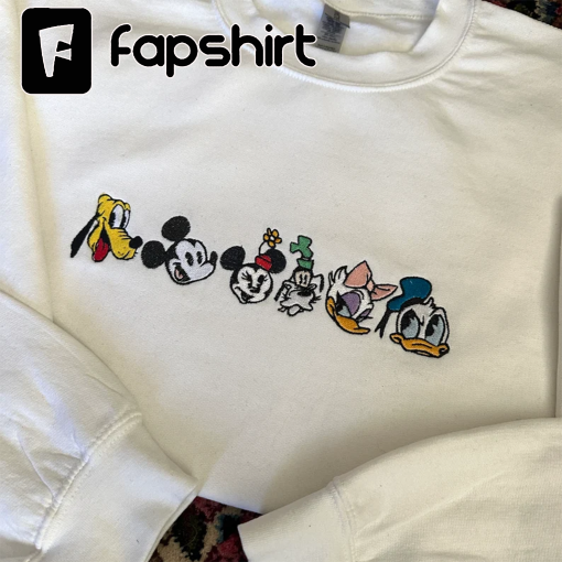 Mickey and Friends Sweater – Disney Sweater – Mickey and Friends Crewneck