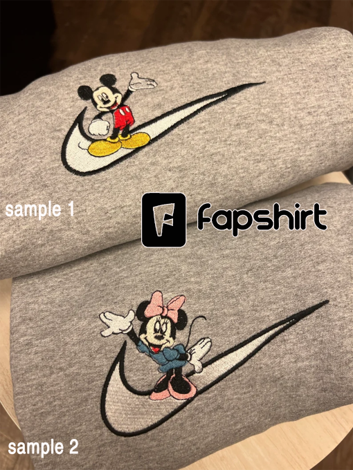 Mickey and Minnie Set | Mickey Mouse and Minnie Mouse Shirts | Couples Disney Hoodies | Custom Disney Tee | Disneyland Sweatshirts