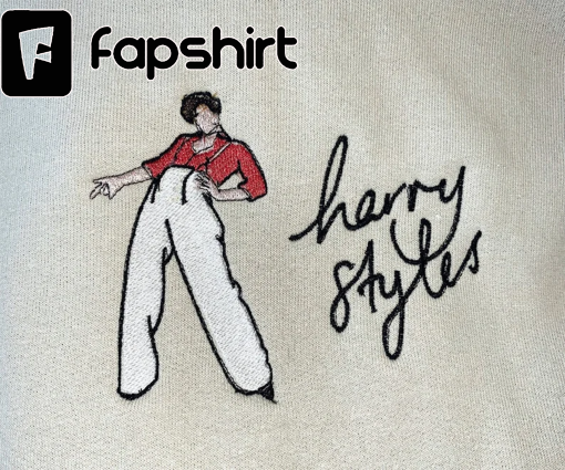 Harry Styles Embroidered Sweatshirt, Harry Styles Embroidered Shirt Hoodie, Harry’s House Embroidered Sweatshirt, Music Custom Embroidery