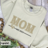 Blessed Mom Sweatshirt, Custom Embroidered Hoodie, Embroidery Mom Sweatshirt, Blessed Mom Shirt, Mom appreciation gift, Unique gift for mom