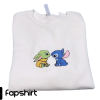 Snoopy Heart Embroidered Sweatshirt