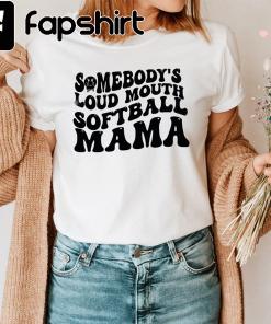 Softball Shirts, Softball Mom Crewneck Sweatshirt, Funny…