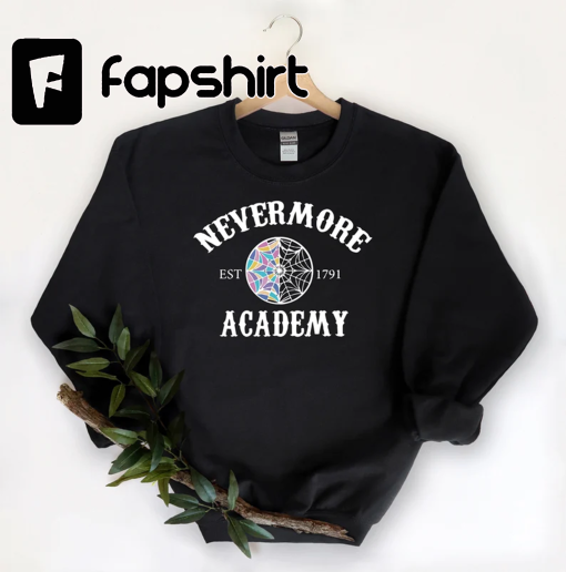 Nevermore Academy Shirt, Wednesday Addams Shirt, Wednesday Addams Tee, Horror Shirt, Wednesday Shirt, Addams Family Sweater Gift For Gothics