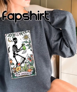 Gardener Skeleton Shirt – Plant Lover Tarot…