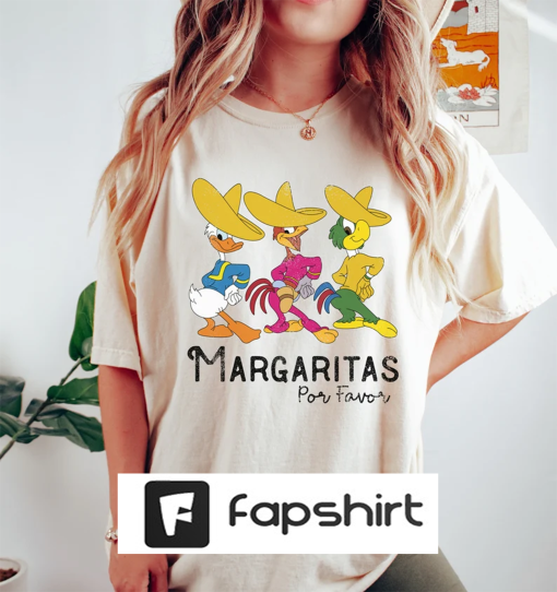 Disney vintage comfort colors shirt – Disney Margarita shirt – Disney Epcot shirt – margaritas Epcot shirt – The Three Caballeros shirt