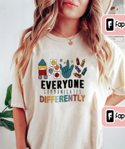 Everyone Communicates Differently Shirt, Autism Tee, Autism…