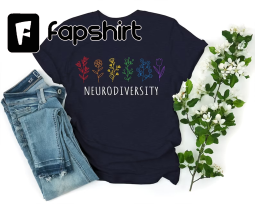 Autism Awareness Shirt, Neurodiversity Shirt, Autistic Pride Shirt, Autism Mom Shirt, Autism Shirt, Rainbow Neurodiversity Shirt