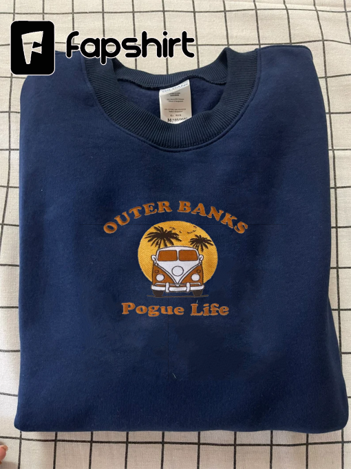 Outer Banks Sweatshirt / Outer Banks Merch / TV show Merch / Outer Banks Embroidered Sweatshirt / Netflix Merch